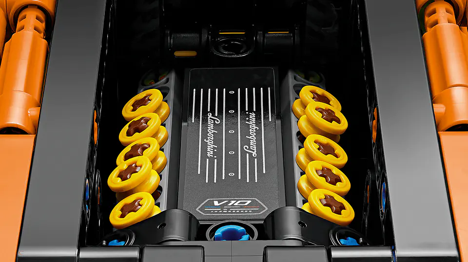 LEGO - Technic - Lamborghini Huracán Tecnica Naranja (42196) 6