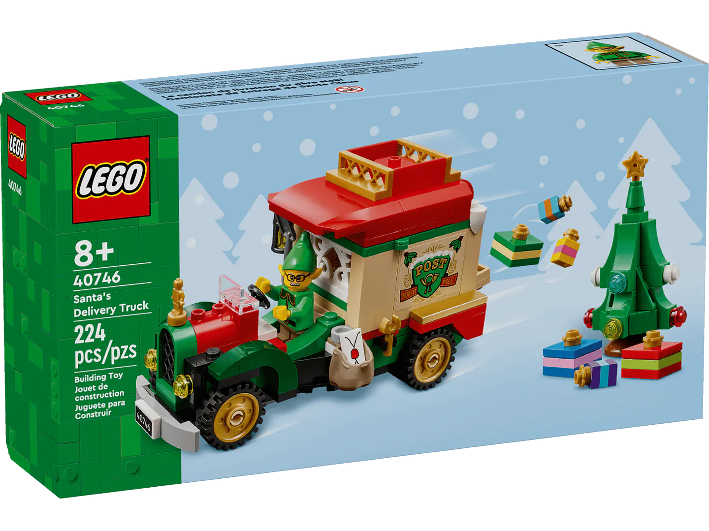 LEGO - Camión de Reparto de Papá Noel (40746) 2