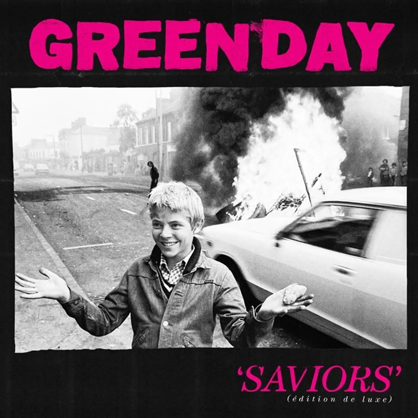 Green Day - Saviors - Vinilo (2LP) Pink & Clear Edición Limitada 2