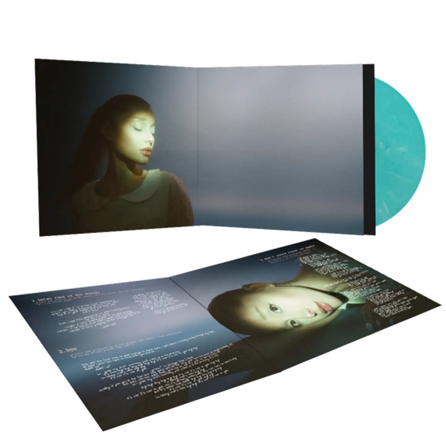 Ariana Grande - Eternal Sunshine Deluxe: Brighter Days Ahead - Vinilo (2LP) Turquoise Marbled Edición Limitada 2