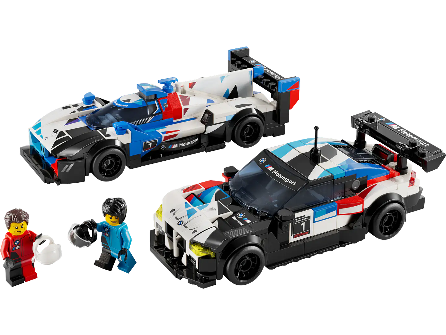 LEGO - Speed Champions - Autos de Carreras BMW M4 GT3 y BMW M Hybrid V8 (76922) 1
