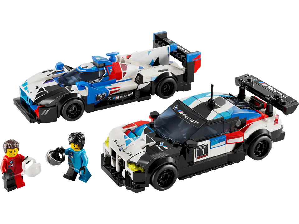 LEGO - Speed Champions - Autos de Carreras BMW M4 GT3 y BMW M Hybrid V8 (76922) 1