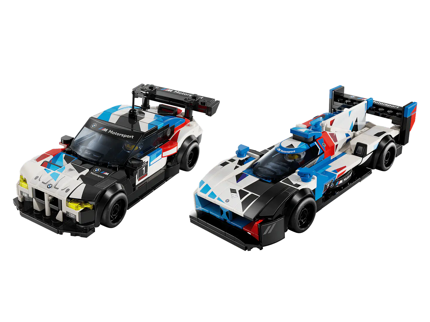 LEGO - Speed Champions - Autos de Carreras BMW M4 GT3 y BMW M Hybrid V8 (76922) 4