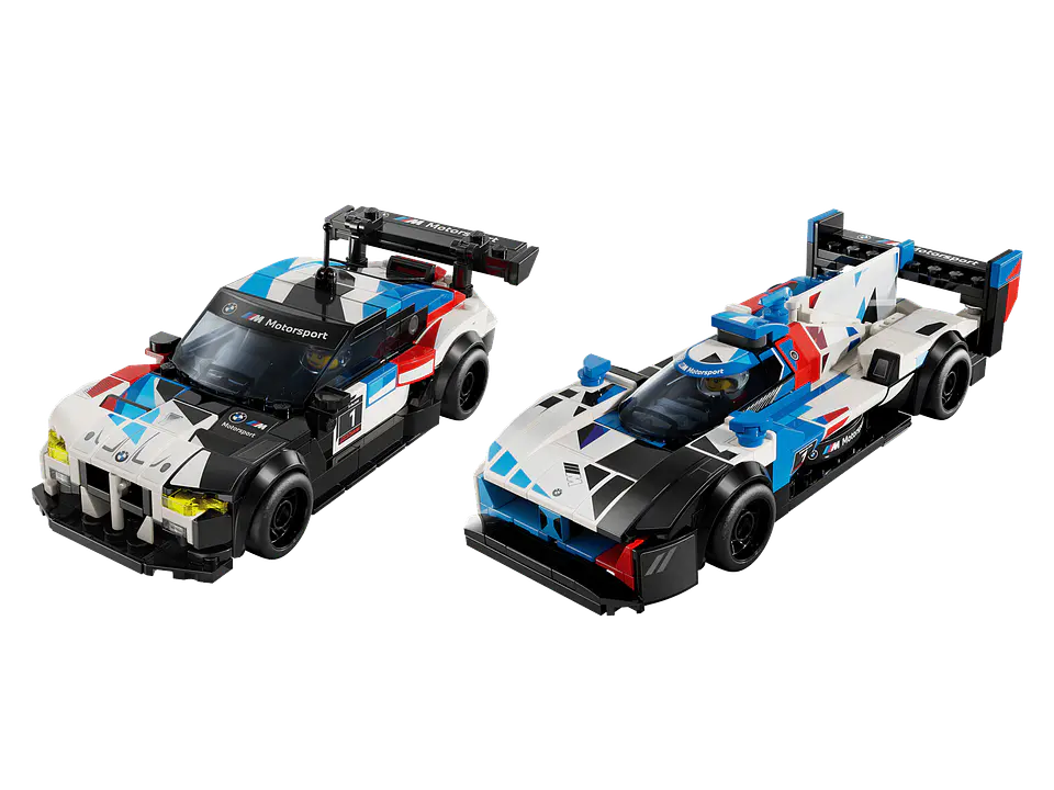 LEGO - Speed Champions - Autos de Carreras BMW M4 GT3 y BMW M Hybrid V8 (76922) 4