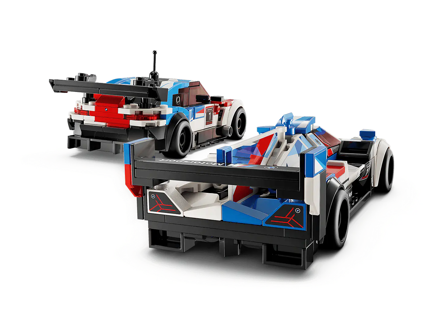 LEGO - Speed Champions - Autos de Carreras BMW M4 GT3 y BMW M Hybrid V8 (76922) 5