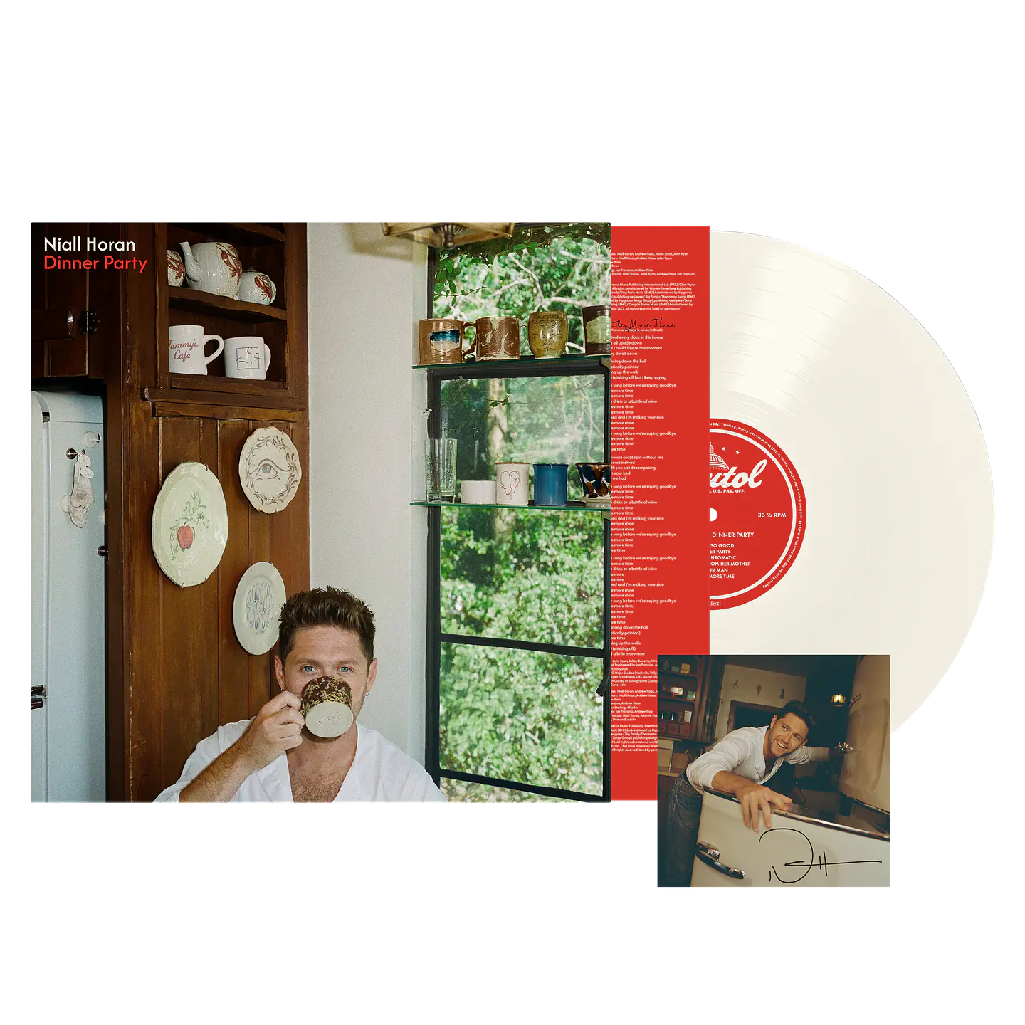 (PREVENTA) Niall Horan - Dinner Party - Vinilo (LP) Porcelain Alt. Ed. Firmado 1