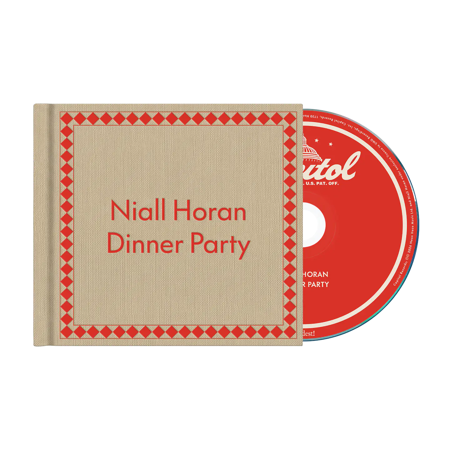 (PREVENTA) Niall Horan - Dinner Party - CD Hardcover Book 1