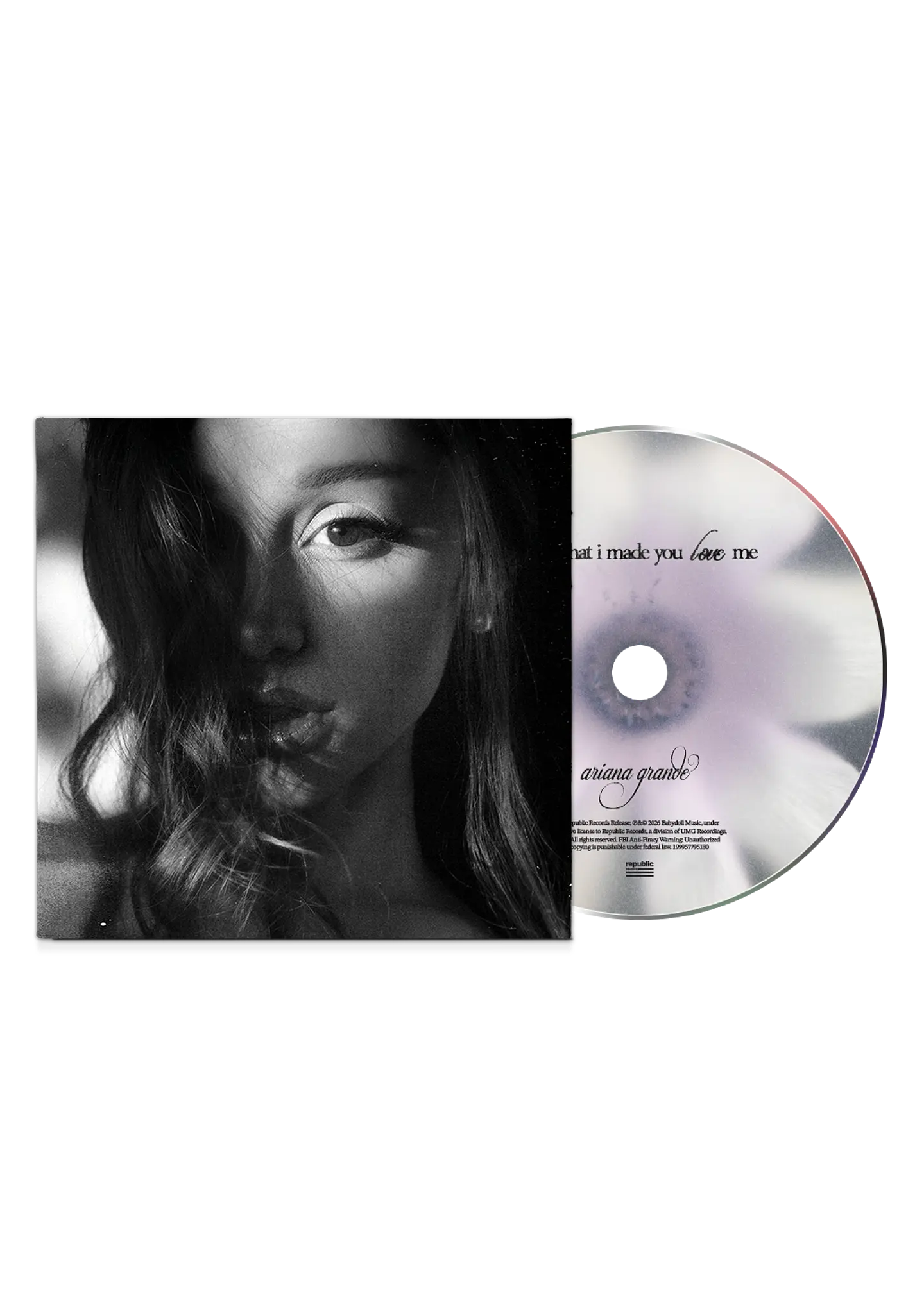 (PREVENTA) Ariana Grande - hate that i made you love me - CD Incluye a Cappella 1