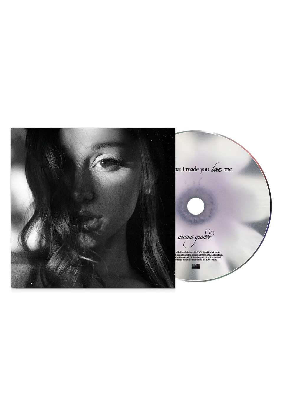 (PREVENTA) Ariana Grande - hate that i made you love me - CD Incluye a Cappella 1