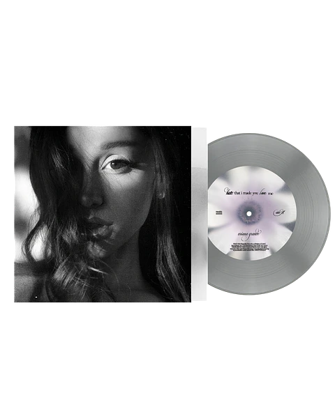 (PREVENTA) Ariana Grande - hate that i made you love me - Vinilo 7" Fluffy Tail Gray