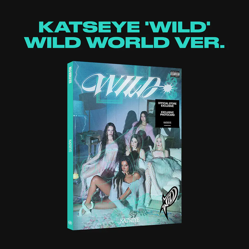(PREVENTA) KATSEYE - WILD - CD WILD (Store US Exclusive) 9