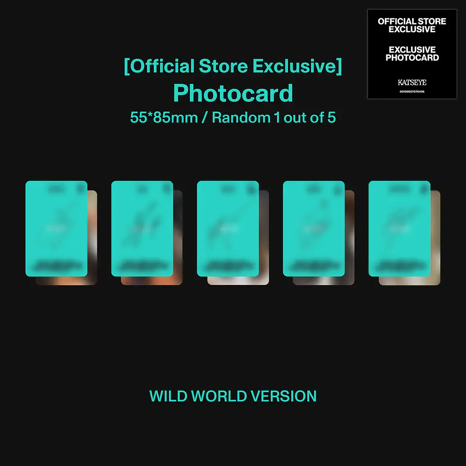 (PREVENTA) KATSEYE - WILD - CD WILD (Store US Exclusive) 15