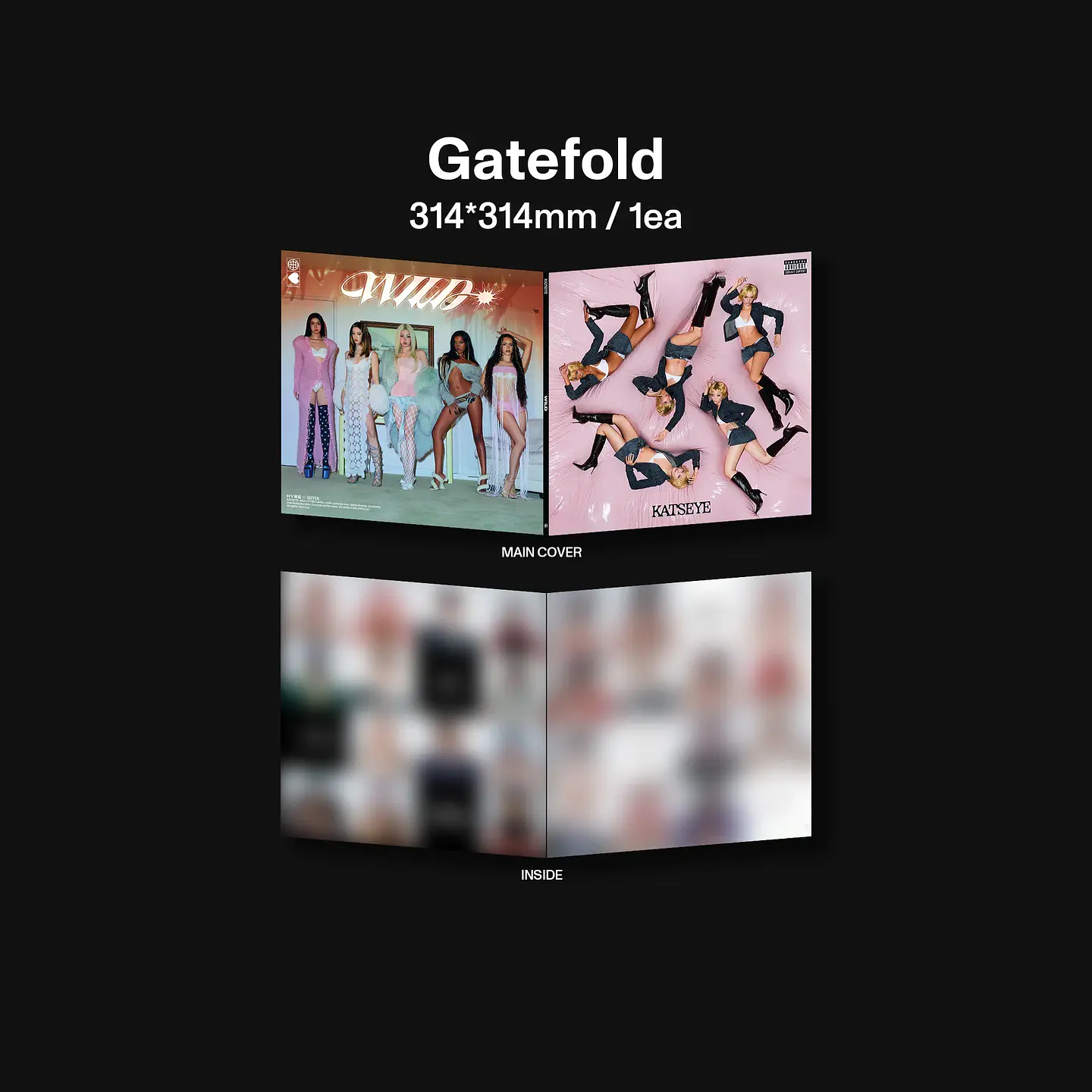 (PREVENTA) KATSEYE - WILD - Vinilo (LP) Precious Jade 5