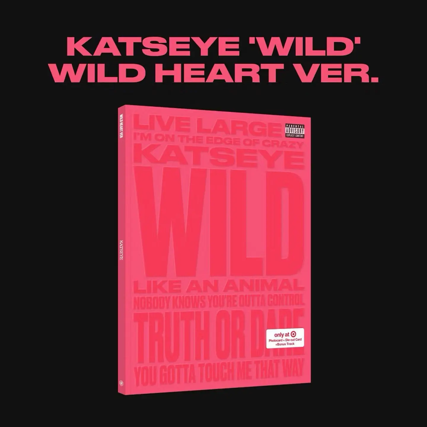 (PREVENTA) KATSEYE - WILD - CD Target Edición Limitada 46