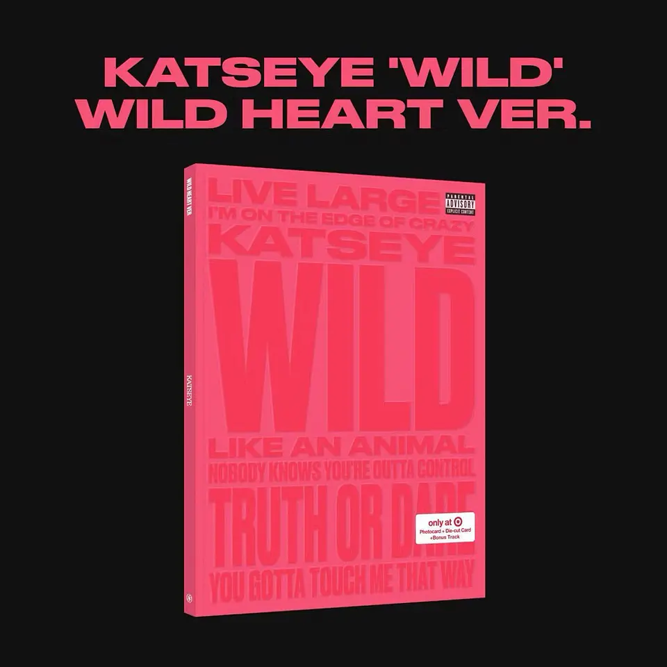 (PREVENTA) KATSEYE - WILD - CD Target Edición Limitada 46