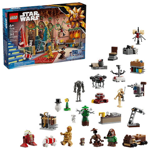 (con detalle) LEGO - Star Wars - Calendario de Adviento 2025 (75418)