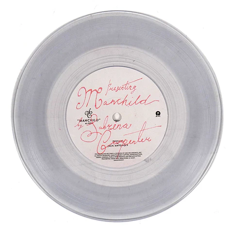 Sabrina Carpenter - Manchild - Vinilo 7" Clear Transparent