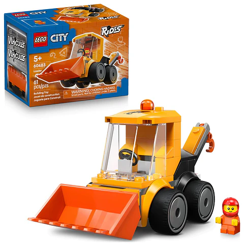 LEGO City - Vehículos: Cargadora de Obra (60483)