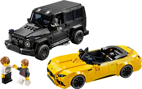 (con detalle) LEGO - Speed Champions - Mercedes-AMG G 63 y Mercedes-AMG SL 63 (76924)