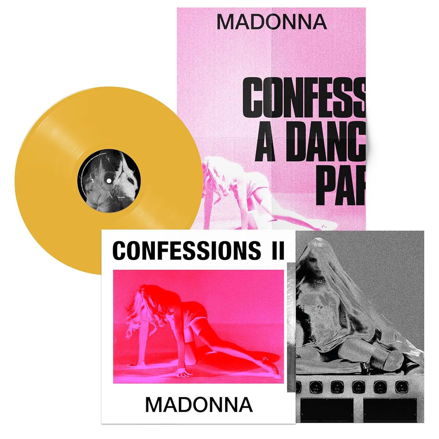 (PREVENTA) Madonna - CONFESSIONS II - Vinilo (LP) Amarillo 2