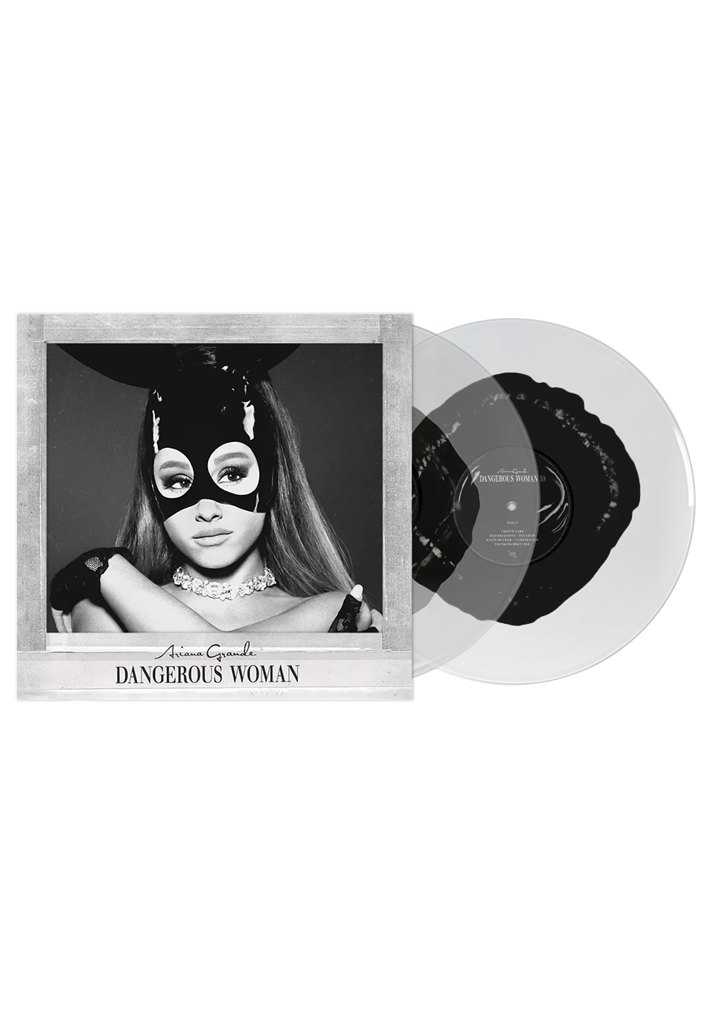(PREVENTA) Ariana Grande - Dangerous Woman - Vinilo (2LP) Black And Clear (Tenth Anniversary Edition) 1