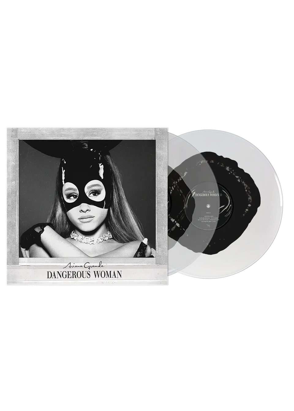 (PREVENTA) Ariana Grande - Dangerous Woman - Vinilo (2LP) Black And Clear (Tenth Anniversary Edition) 1