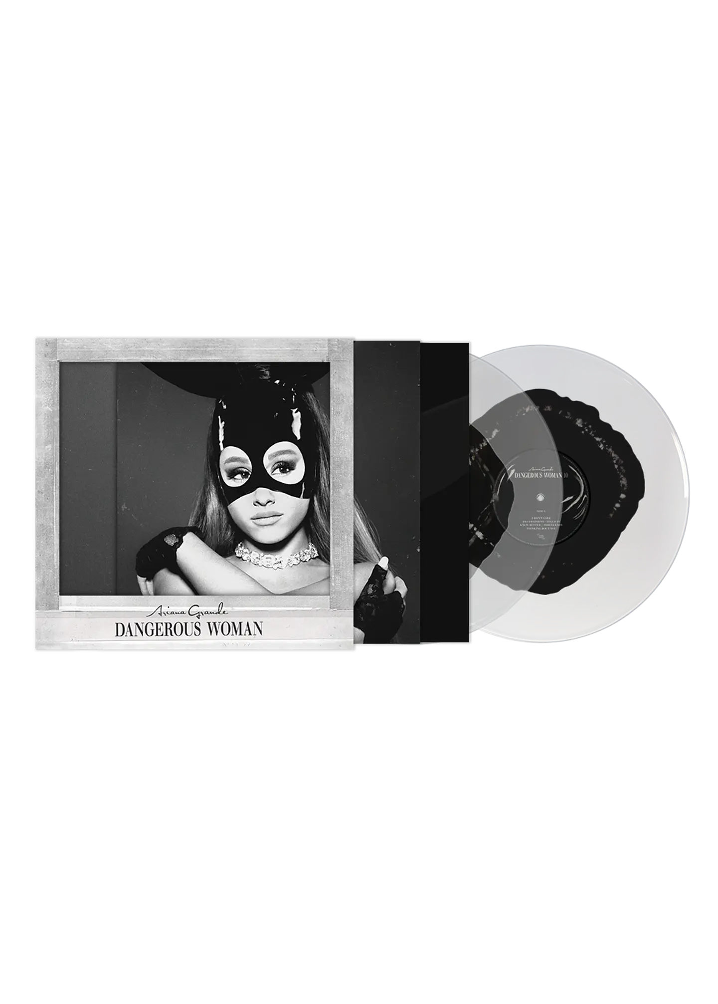 (PREVENTA) Ariana Grande - Dangerous Woman - Vinilo (2LP) Black And Clear (Tenth Anniversary Edition) 4