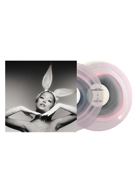 (PREVENTA) Ariana Grande - Dangerous Woman - Vinilo (2LP) Pink And Black In Clear (Tenth Anniversary Edition) 