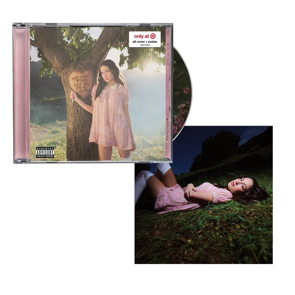 (PREVENTA) Olivia Rodrigo - You Seem Pretty Sad for a Girl so in Love - CD Alt Cover + Póster 1