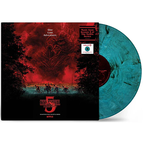 Stranger Things - The Soundtrack - Vinilo (LP) Sea Blue Smoke Color