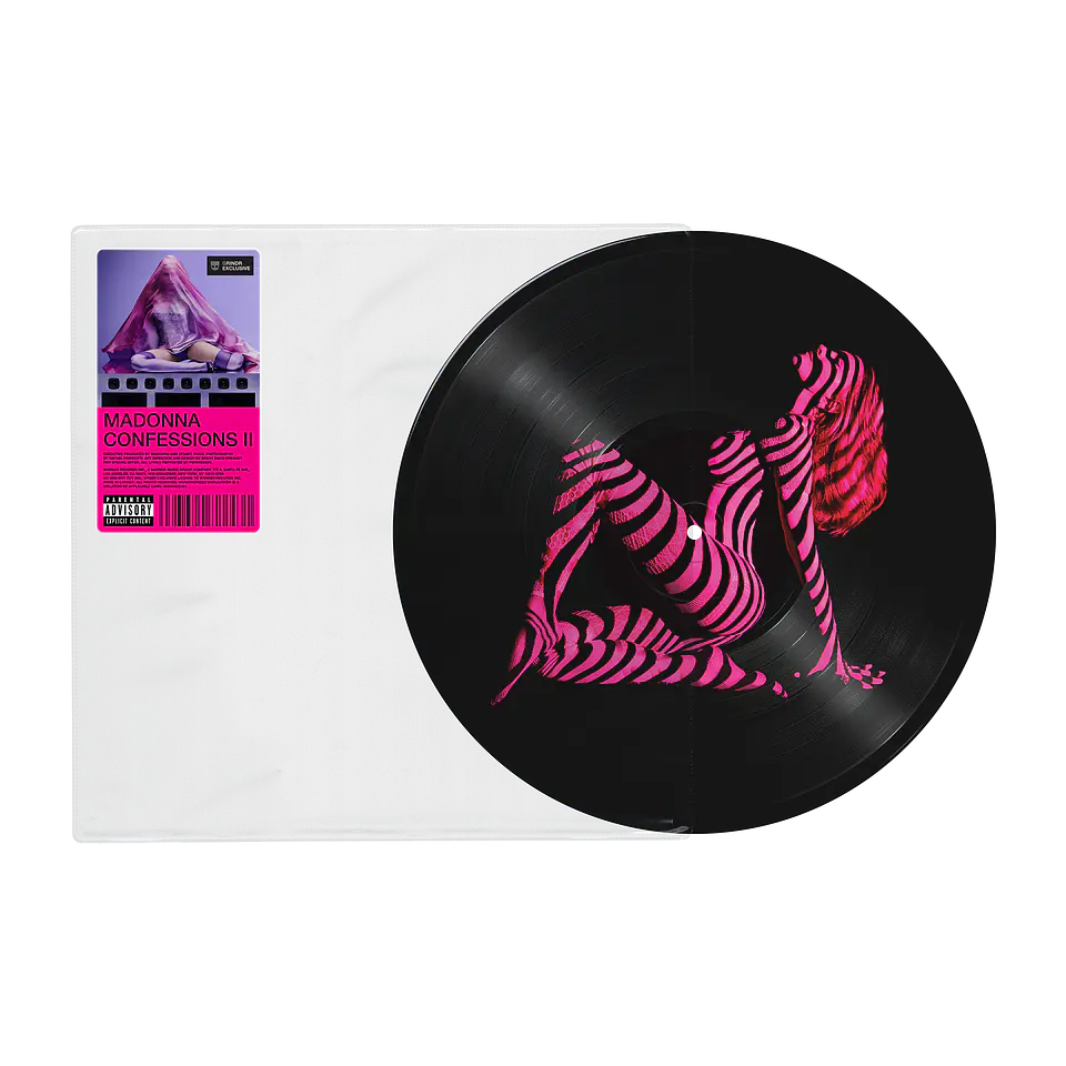 (PREVENTA) Madonna - Confessions II - Vinilo (LP) Silhouette Picture Disc 2