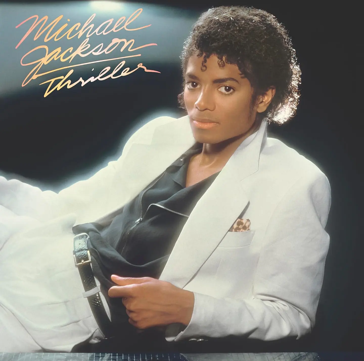 (PREVENTA) Michael Jackson - Thriller - Vinilo (LP) Red & Black Marble 2