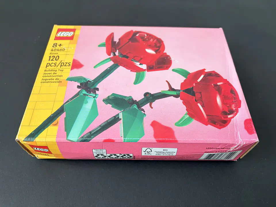 Lego - Botanical Collection - Rosas (Set 40460) (con detalle) 2