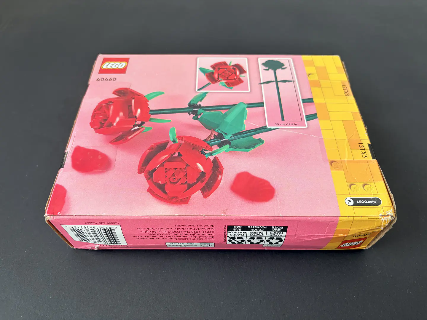 Lego - Botanical Collection - Rosas (Set 40460) (con detalle) 3