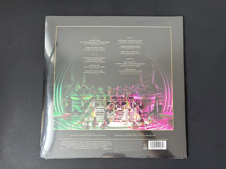 (con detalle) Wicked: One Wonderful Night (Live) - The Soundtrack - Vinilo (2LP) Splatter Color 9