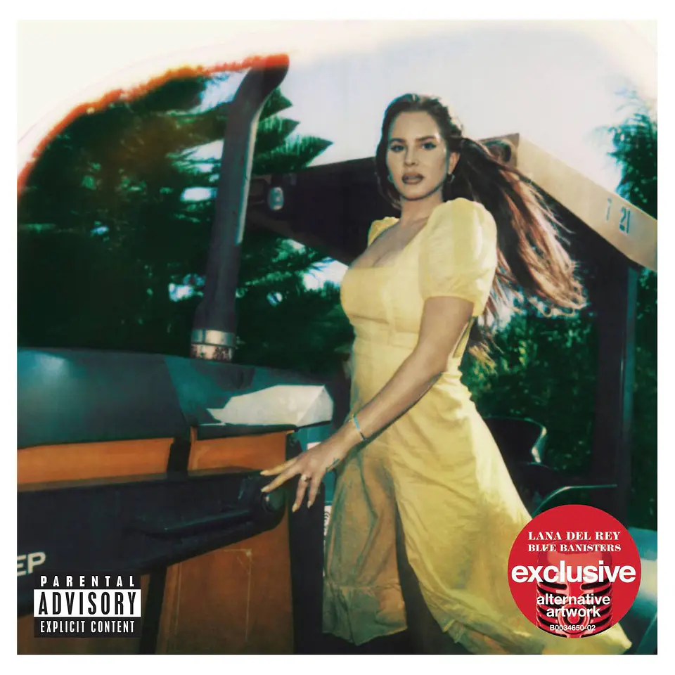 (con detalle) Lana Del Rey - Blue Banisters - CD Target Portada Alternativa 2