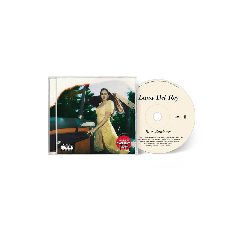 (con detalle) Lana Del Rey - Blue Banisters - CD Target Portada Alternativa 1