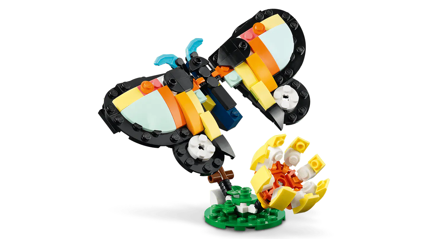 LEGO - Creator 3 en 1 - Fauna Salvaje: Tucán Tropical (31173) 3
