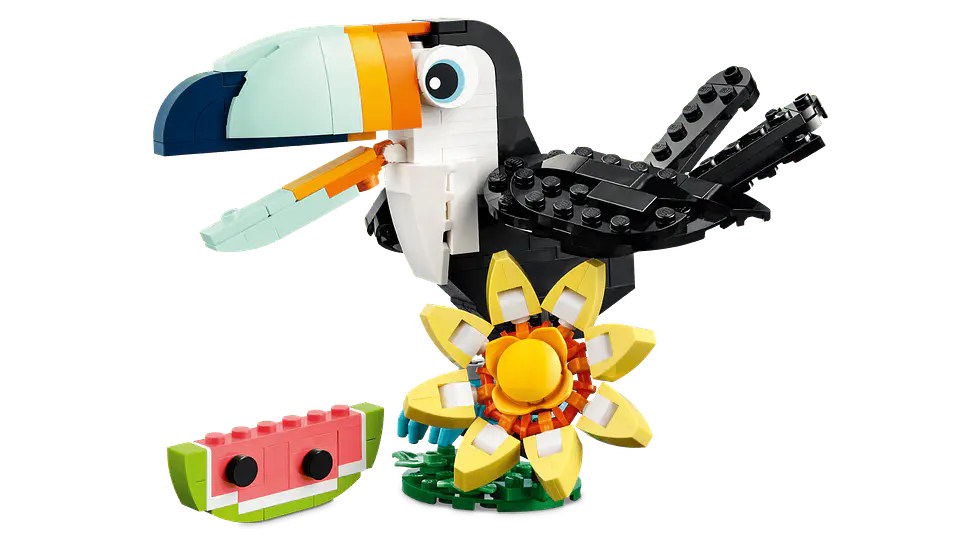 LEGO - Creator 3 en 1 - Fauna Salvaje: Tucán Tropical (31173) 5