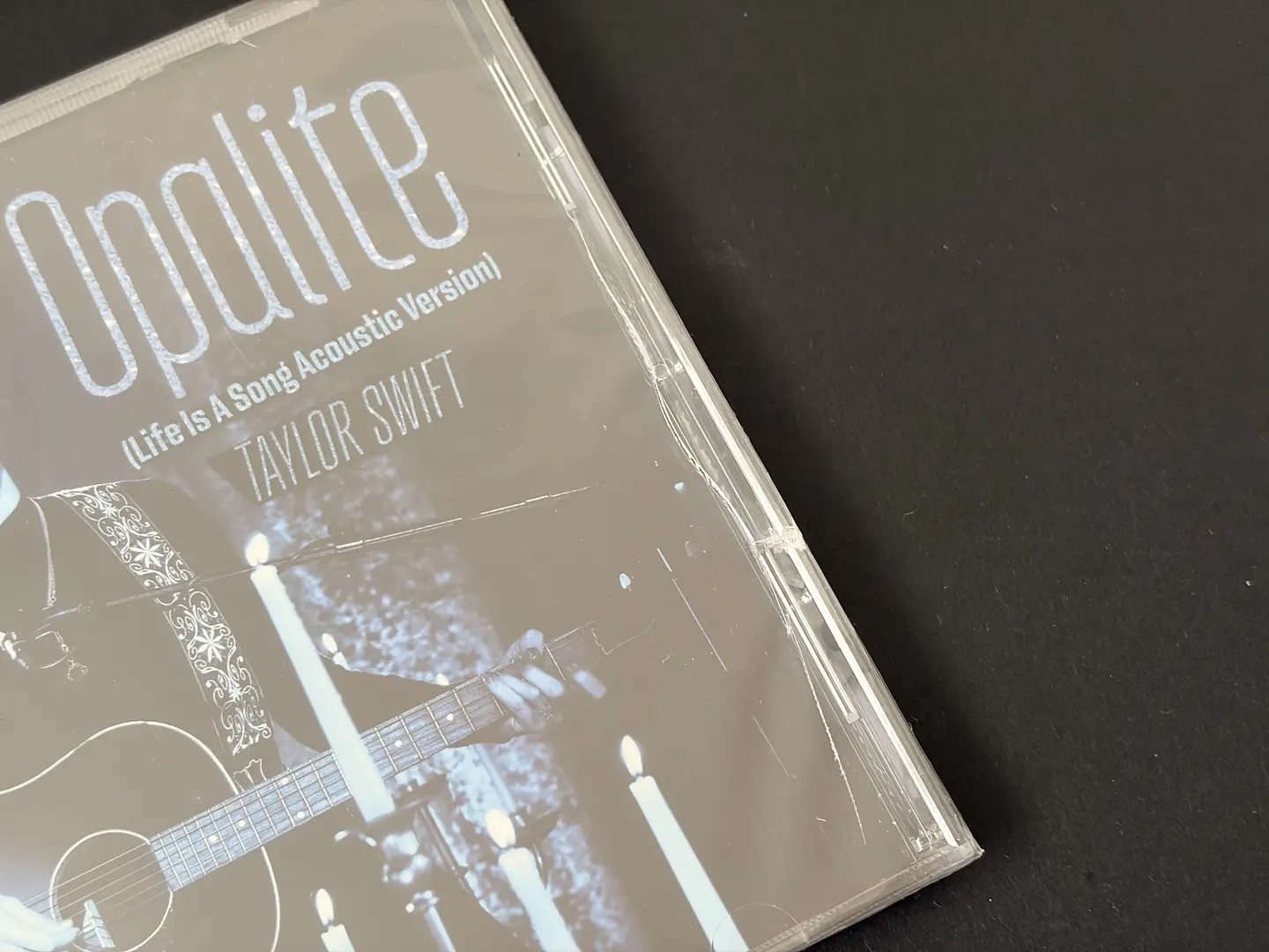 (con detalle) Taylor Swift - Opalite - CD Single (Life Is A Song Acoustic Version) With Double-Sided Cover  2