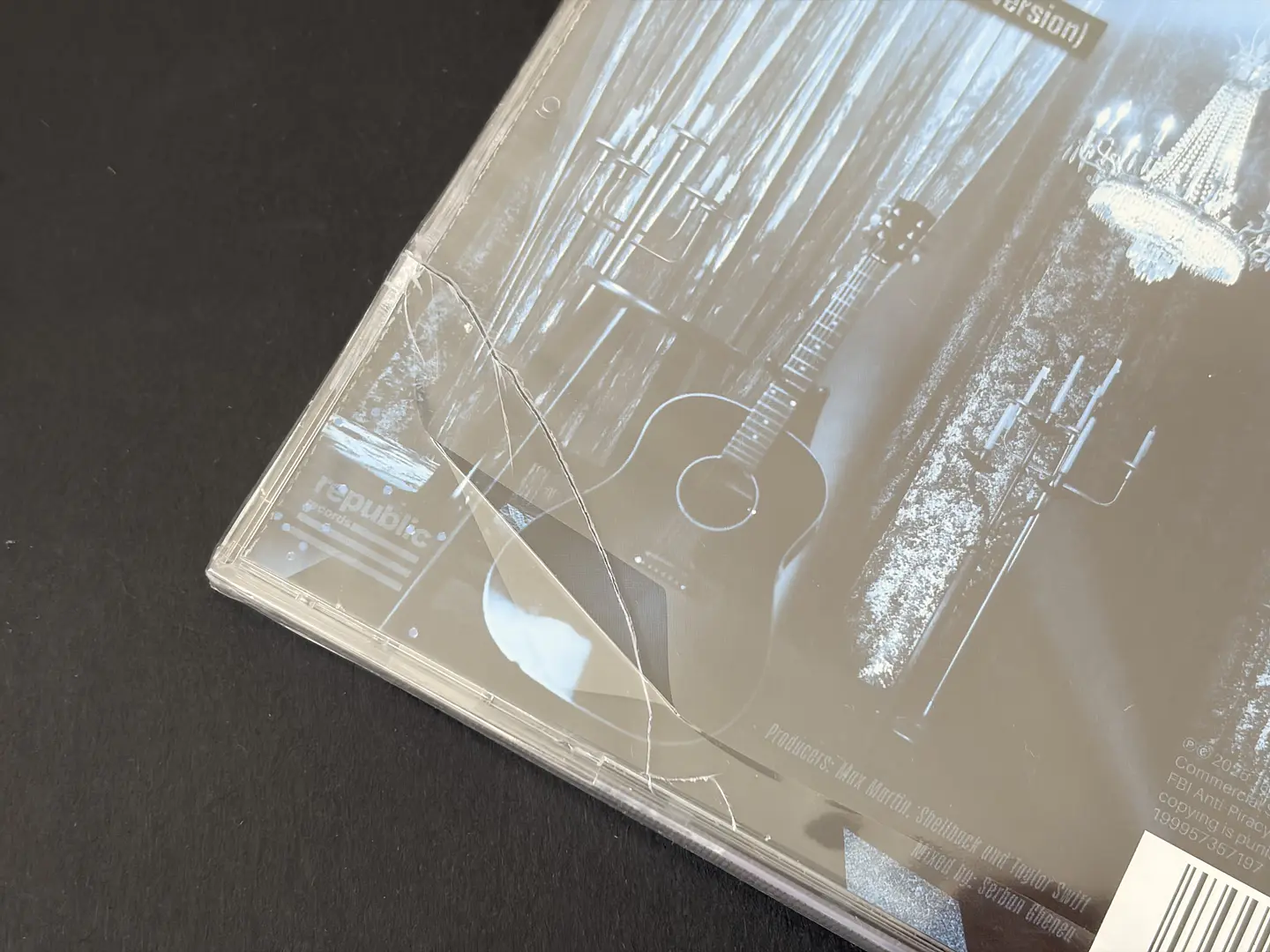 (con detalle) Taylor Swift - Opalite - CD Single (Life Is A Song Acoustic Version) With Double-Sided Cover  3