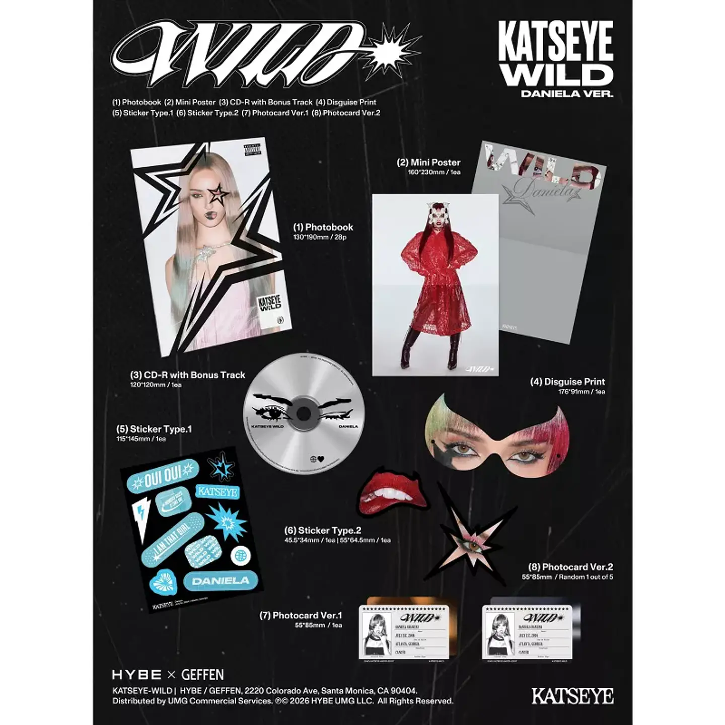 KATSEYE - WILD - CD Target Edición Limitada 9