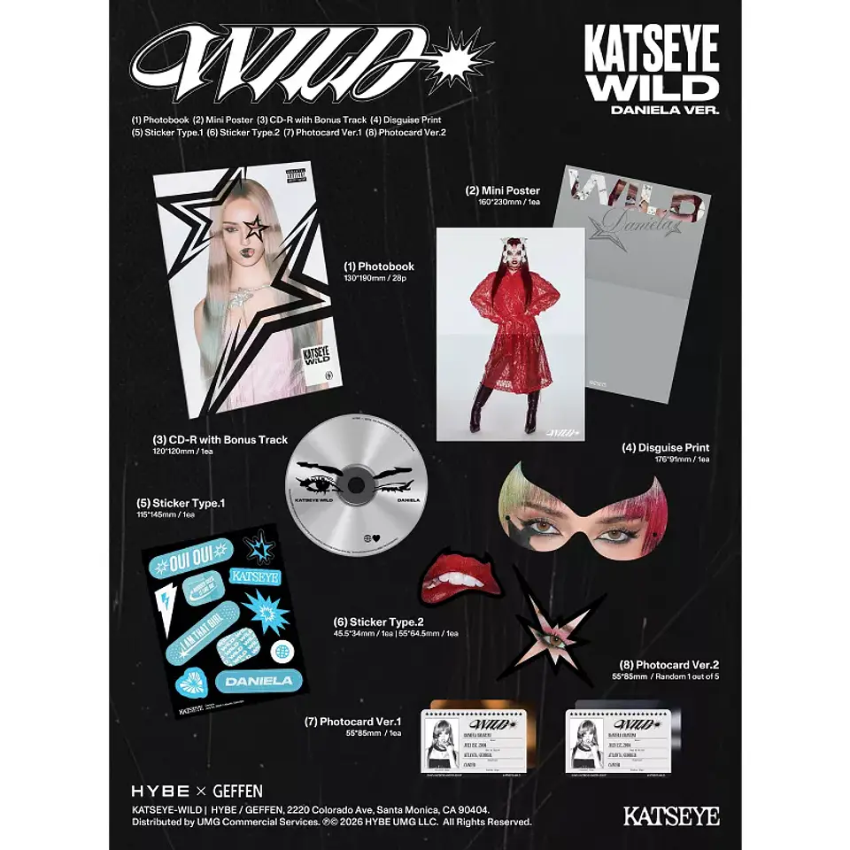 KATSEYE - WILD - CD Target Edición Limitada 9