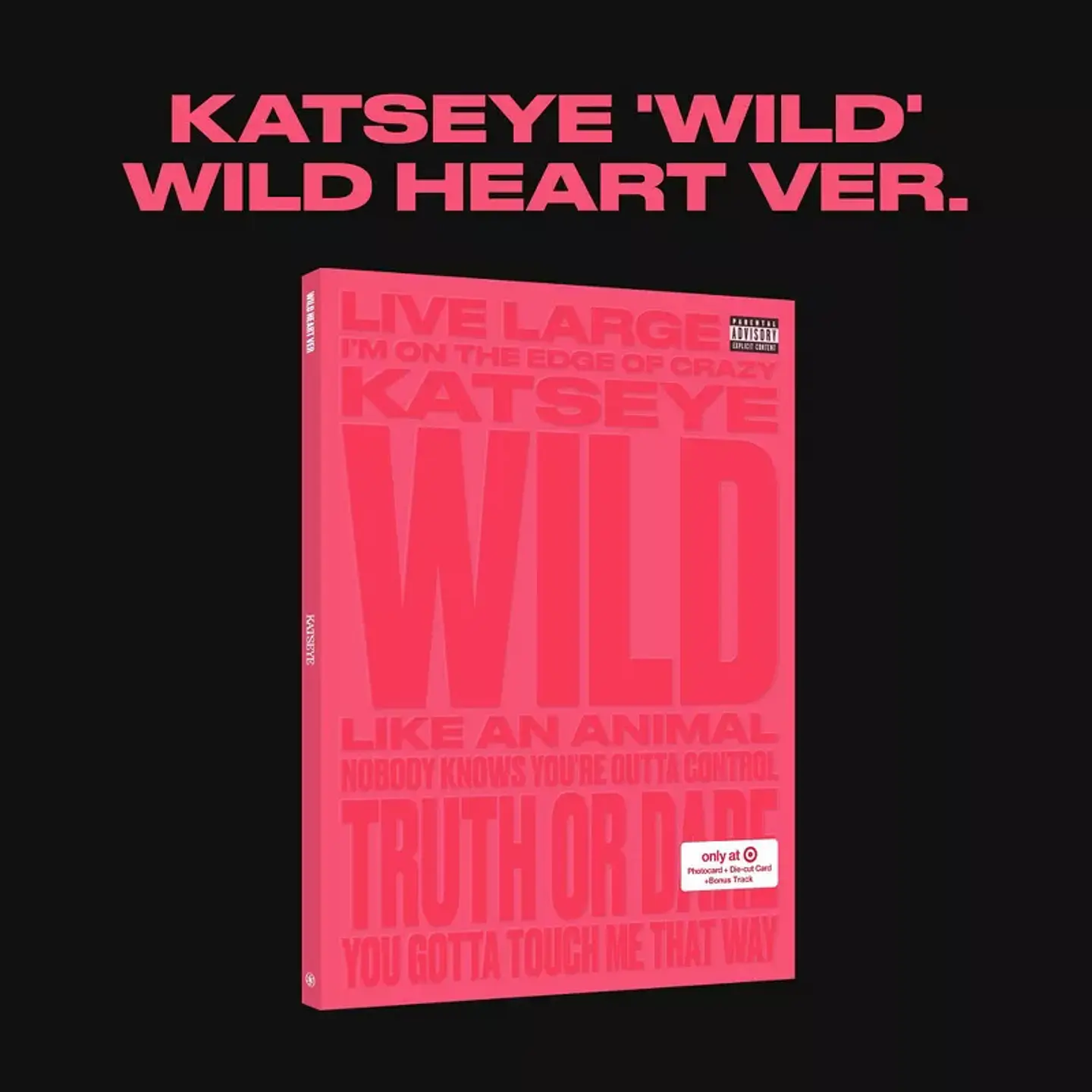 KATSEYE - WILD - CD Target Edición Limitada 46