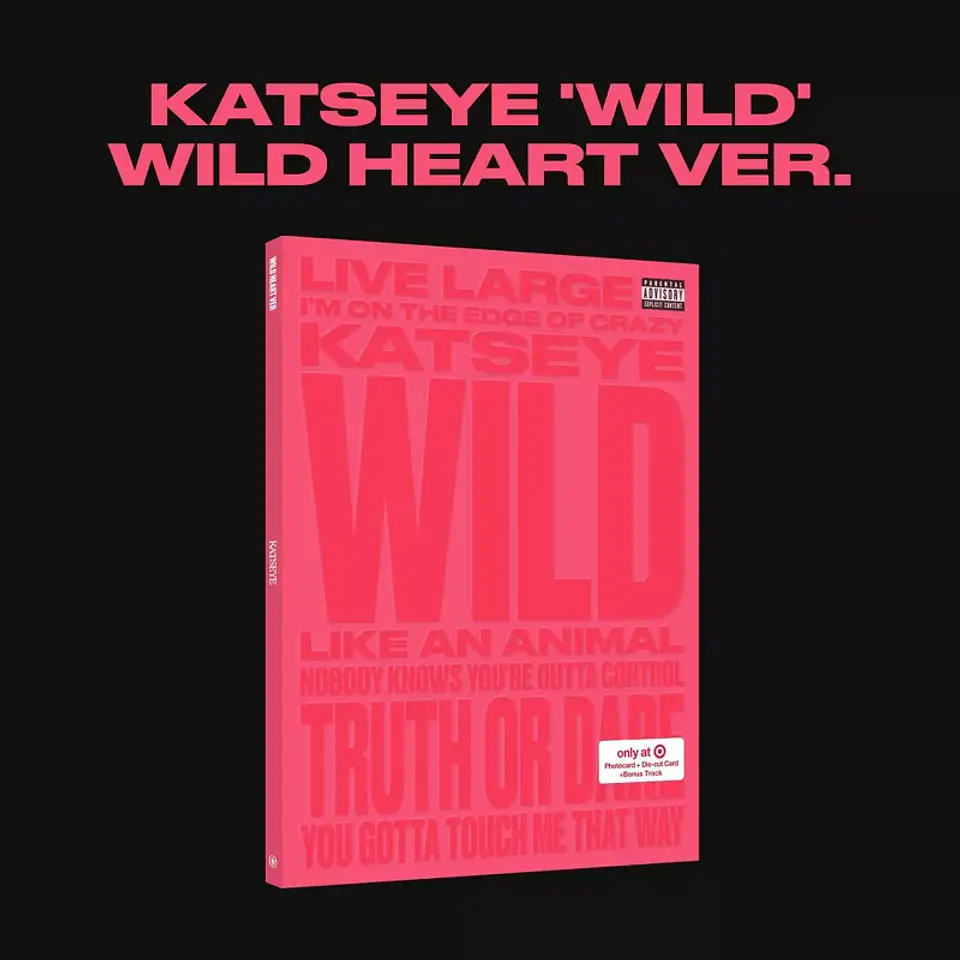 KATSEYE - WILD - CD Target Edición Limitada 46