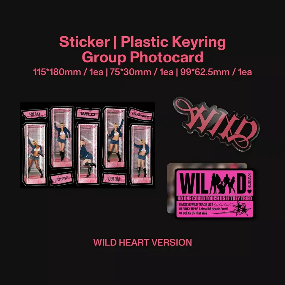 KATSEYE - WILD - CD Target Edición Limitada 48