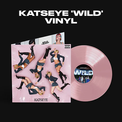 (PREVENTA) KATSEYE - WILD - Vinilo (LP) Salmon Edición Limitada