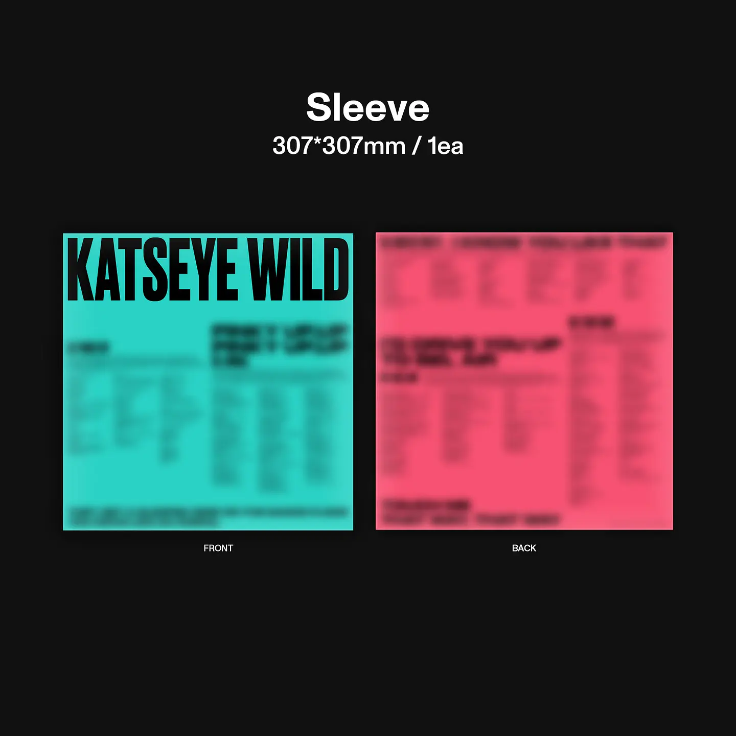 (PREVENTA) KATSEYE - WILD - Vinilo (LP) Salmon Edición Limitada 5