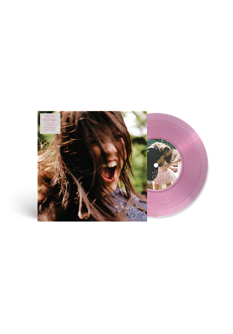(PREVENTA) Olivia Rodrigo - stupid song - 'hand on my heart' Vinilo 7" Translucent Pink