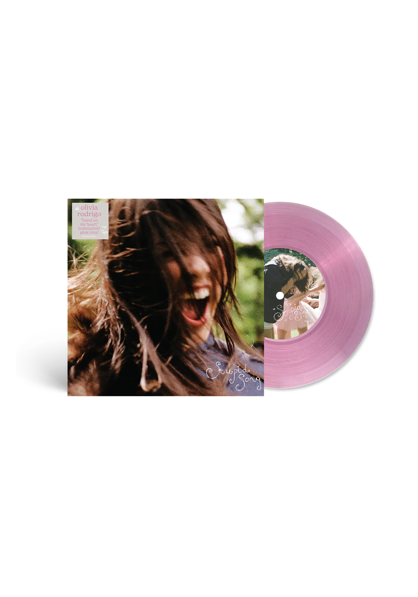 (PREVENTA) Olivia Rodrigo - stupid song - 'hand on my heart' Vinilo 7